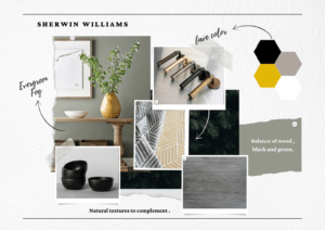 Sherwin Williams Evergreen Fog Paint Color