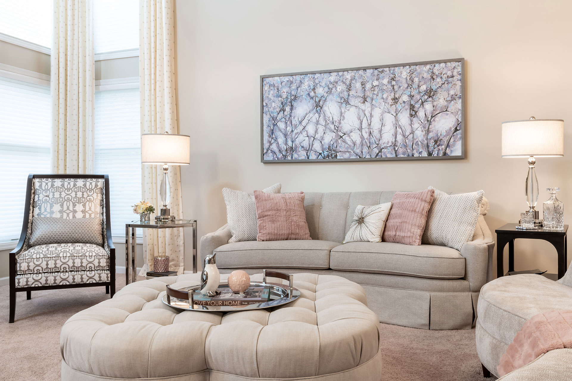 Blush Living Room