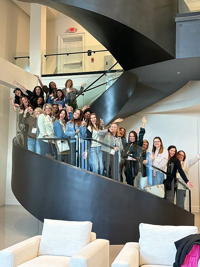 Kimberly Paulus attended High Point Market in North Carolina. This bi-annual market to-the-trade only introduces new fabrics and furnishings to furniture stores and designers.